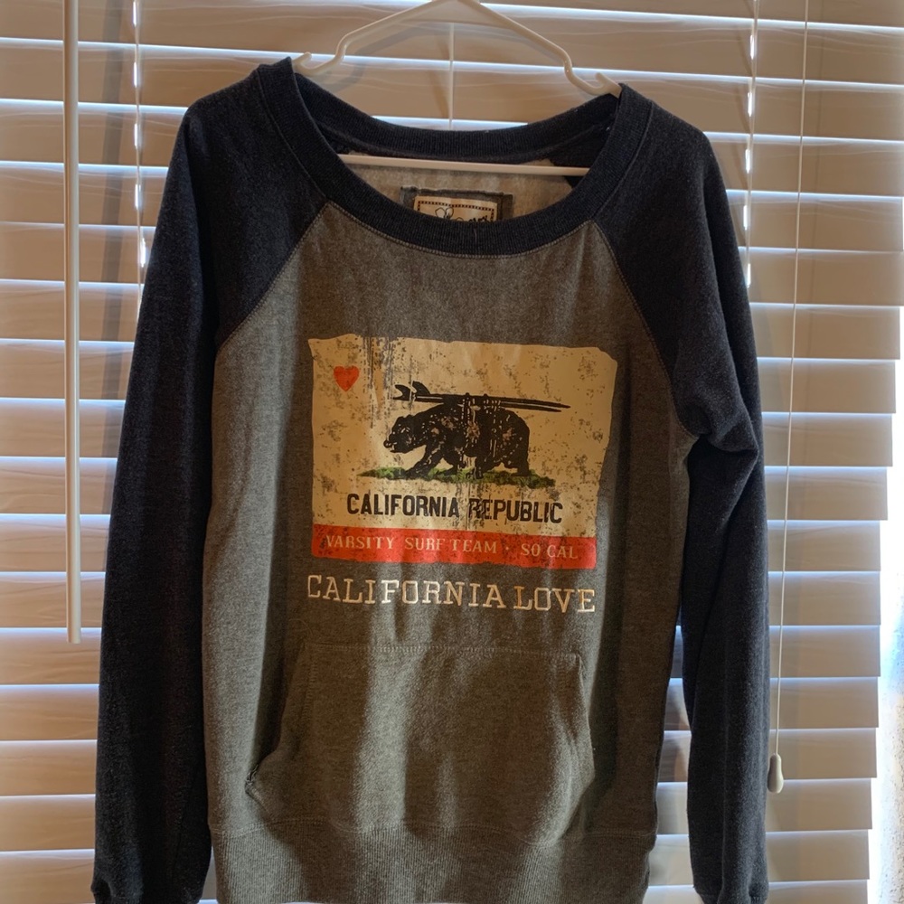 Off the shoulder sweater